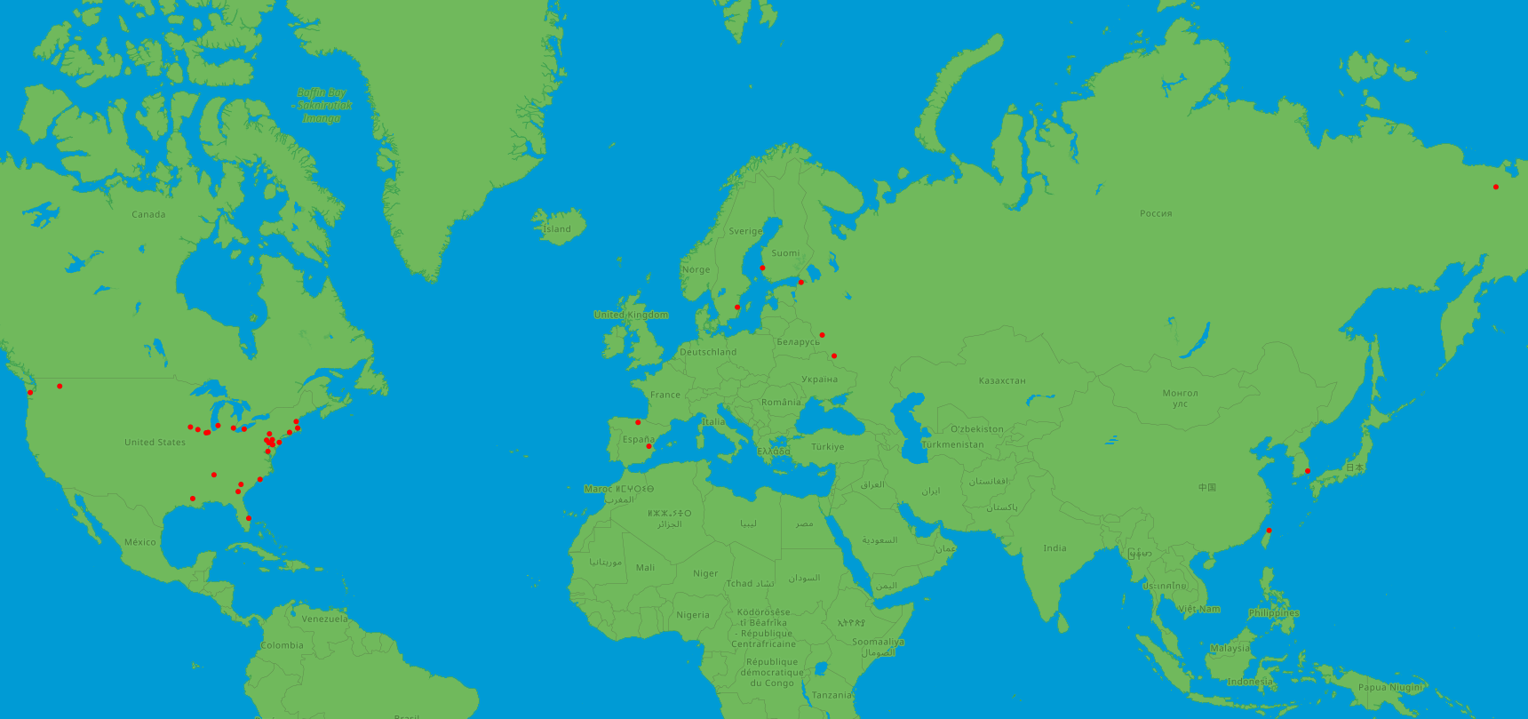 MSIP sites stress corrosion cracking project locations